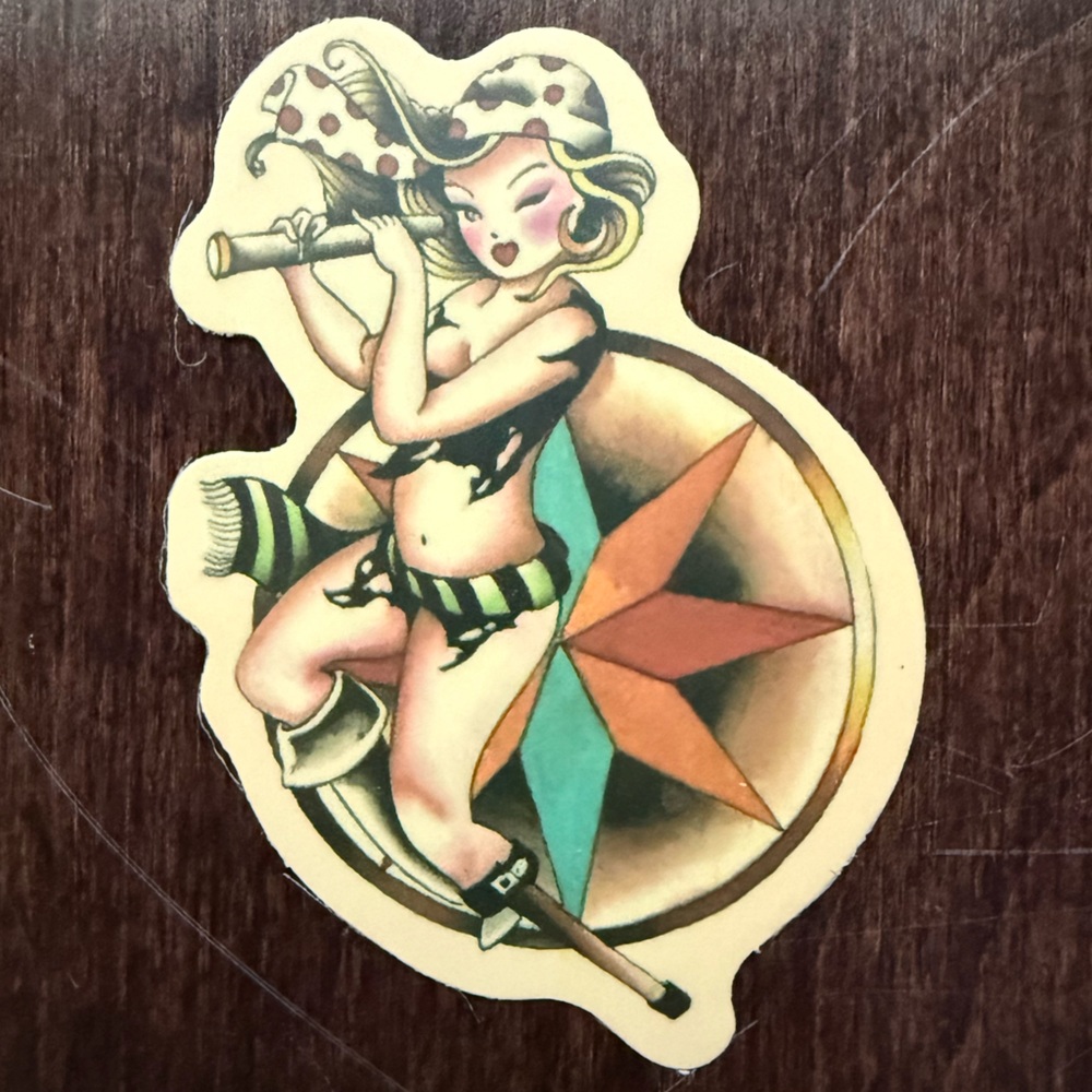 🎀10 for $10🎀 New Vinyl Sticker Pin Up Girl Tattoo Sailor Flapper Mermaid…